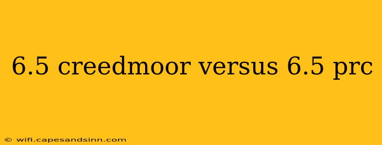 6.5 creedmoor versus 6.5 prc
