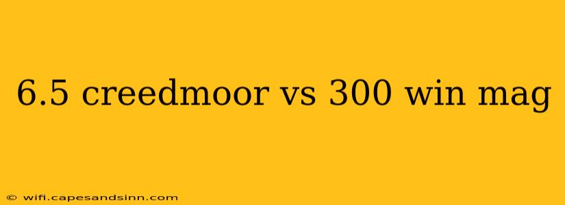 6.5 creedmoor vs 300 win mag