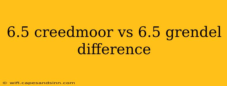 6.5 creedmoor vs 6.5 grendel difference