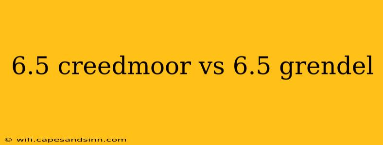 6.5 creedmoor vs 6.5 grendel