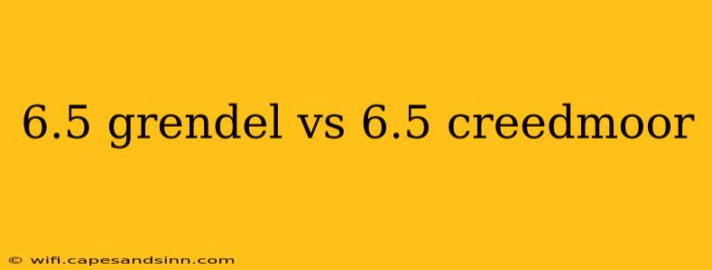 6.5 grendel vs 6.5 creedmoor