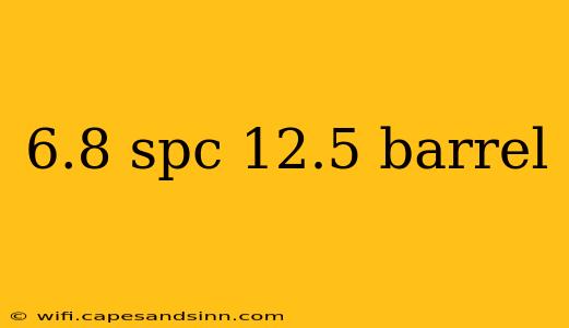 6.8 spc 12.5 barrel