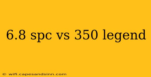 6.8 spc vs 350 legend