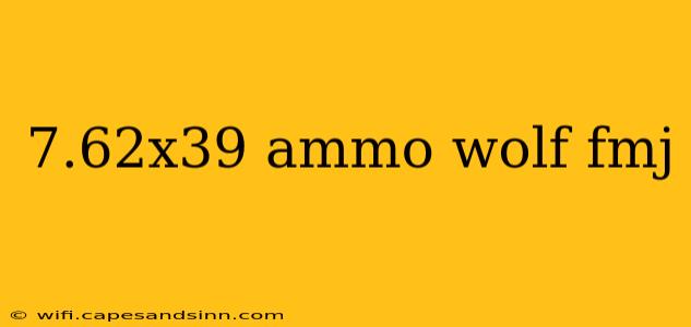 7.62x39 ammo wolf fmj