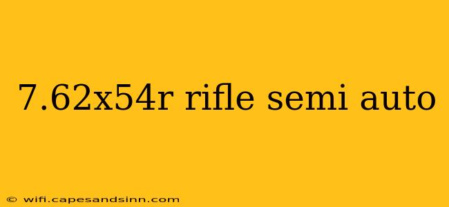 7.62x54r rifle semi auto