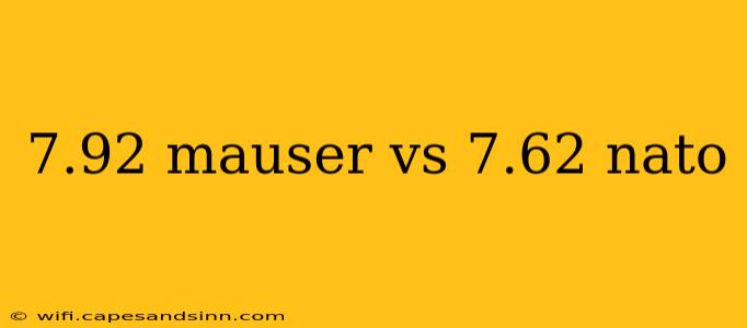 7.92 mauser vs 7.62 nato