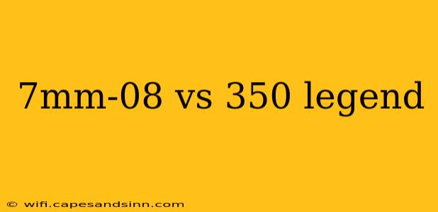 7mm-08 vs 350 legend