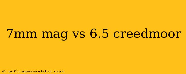 7mm mag vs 6.5 creedmoor