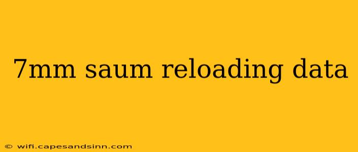 7mm saum reloading data