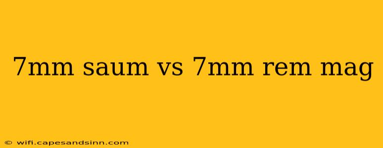 7mm saum vs 7mm rem mag