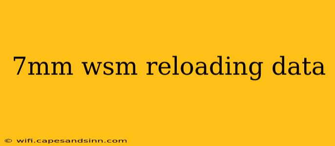 7mm wsm reloading data