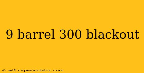 9 barrel 300 blackout