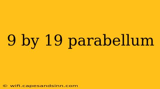 9 by 19 parabellum