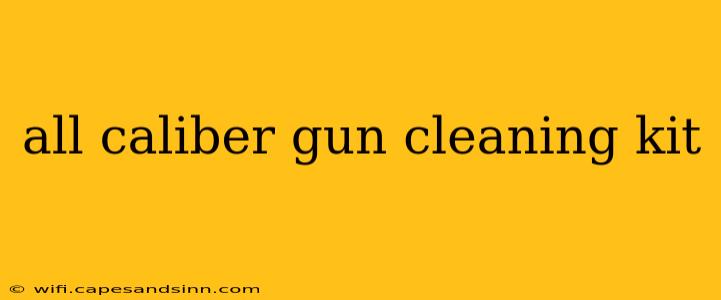 all caliber gun cleaning kit