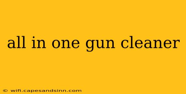 all in one gun cleaner