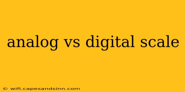 analog vs digital scale