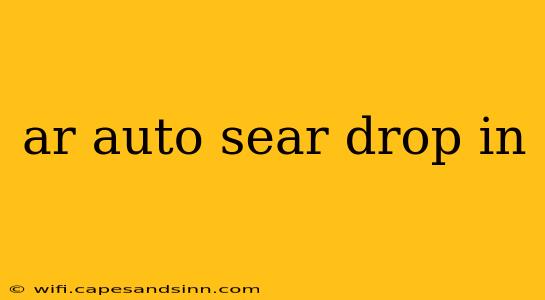 ar auto sear drop in