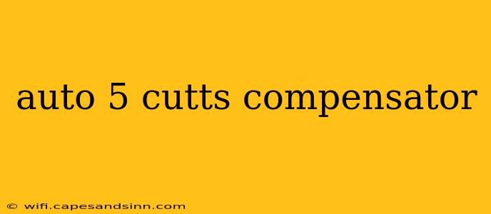 auto 5 cutts compensator