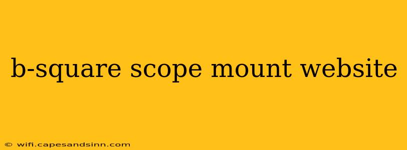 b-square scope mount website