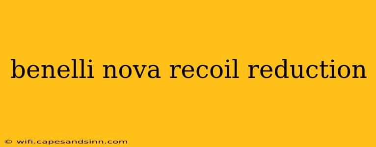 benelli nova recoil reduction