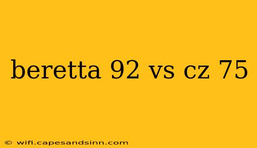 beretta 92 vs cz 75