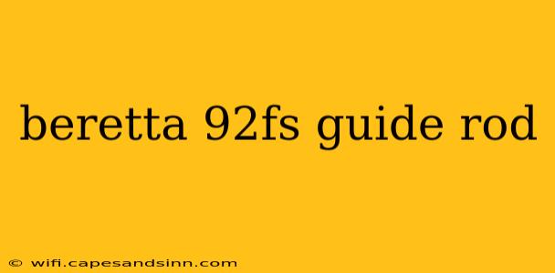 beretta 92fs guide rod