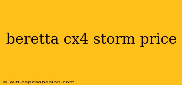 beretta cx4 storm price