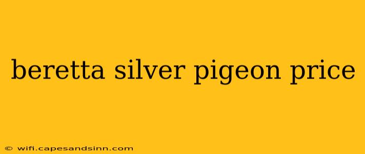 beretta silver pigeon price