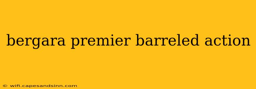 bergara premier barreled action