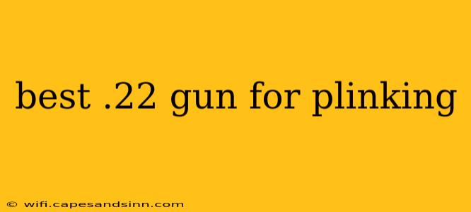 best .22 gun for plinking