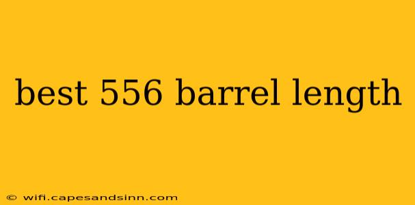 best 556 barrel length