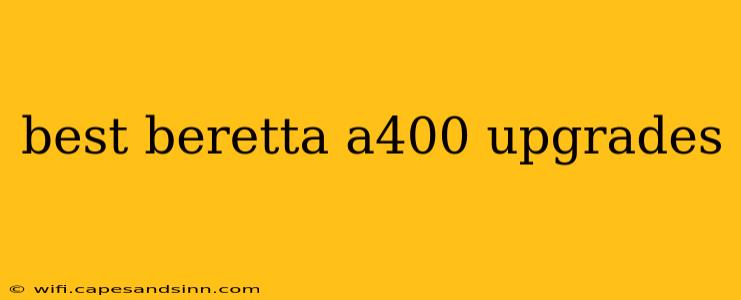 best beretta a400 upgrades