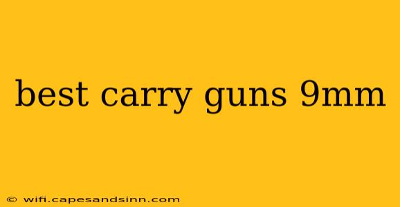 best carry guns 9mm