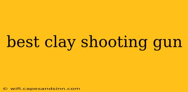 best clay shooting gun