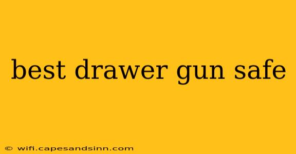 best drawer gun safe