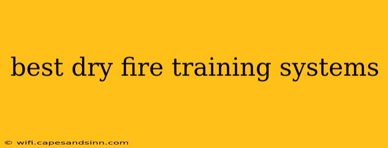 best dry fire training systems