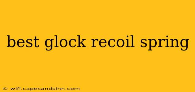 best glock recoil spring