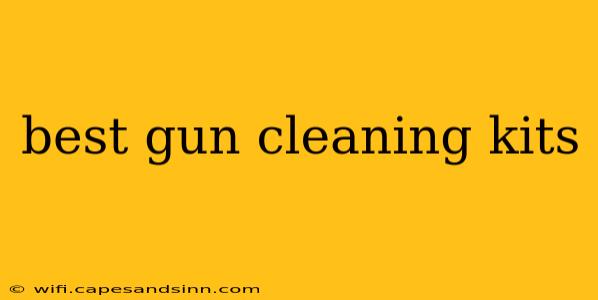 best gun cleaning kits