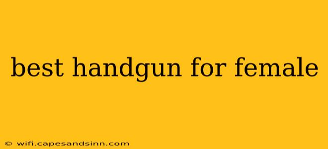 best handgun for female