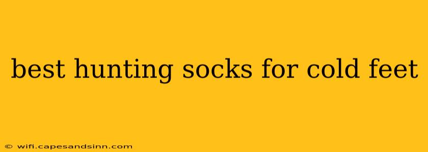 best hunting socks for cold feet