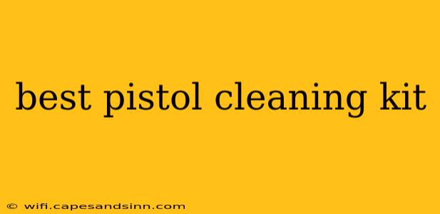 best pistol cleaning kit