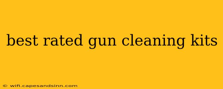 best rated gun cleaning kits