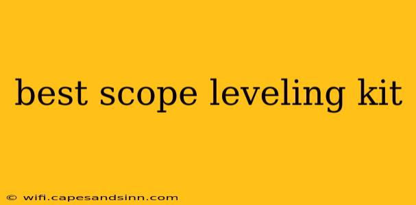 best scope leveling kit