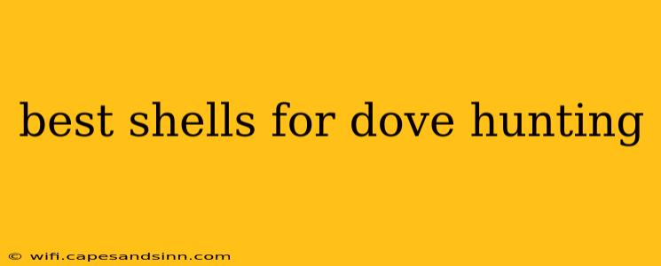 best shells for dove hunting