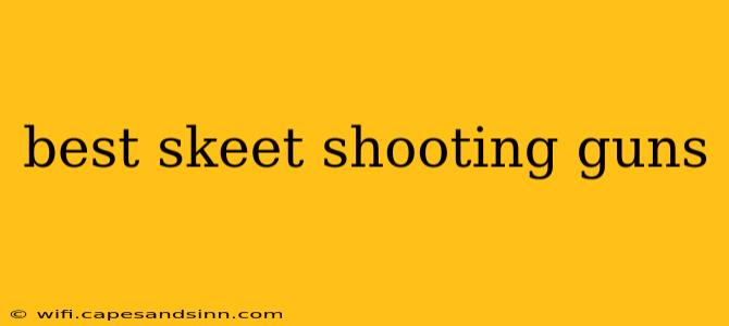 best skeet shooting guns