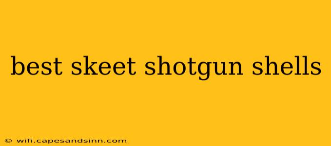 best skeet shotgun shells