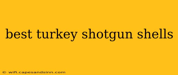 best turkey shotgun shells