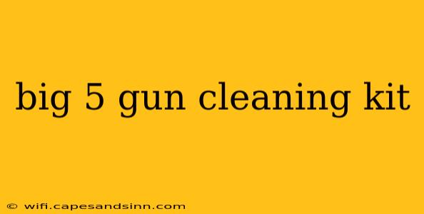 big 5 gun cleaning kit