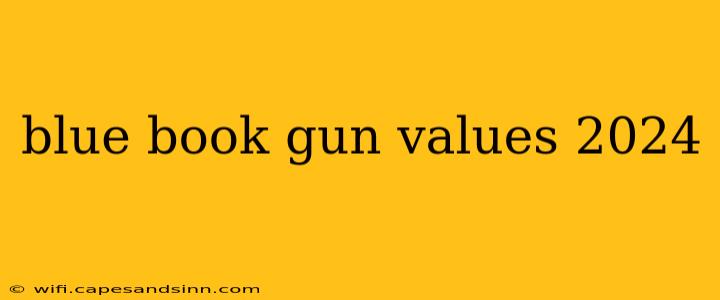 blue book gun values 2024