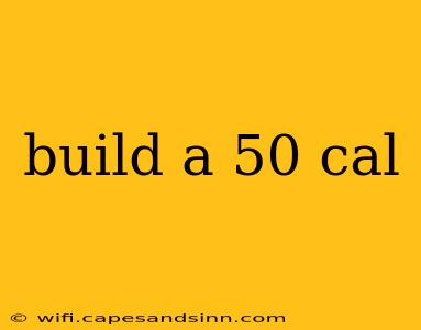 build a 50 cal